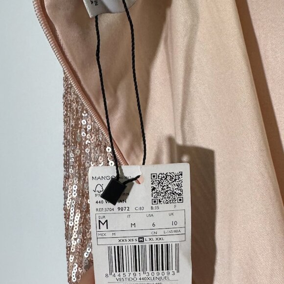 Mango sequin dress - size M - NWT - Picture 3 of 10